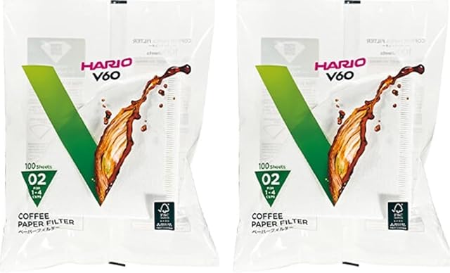 Hario V60 size 02 paper coffee filters