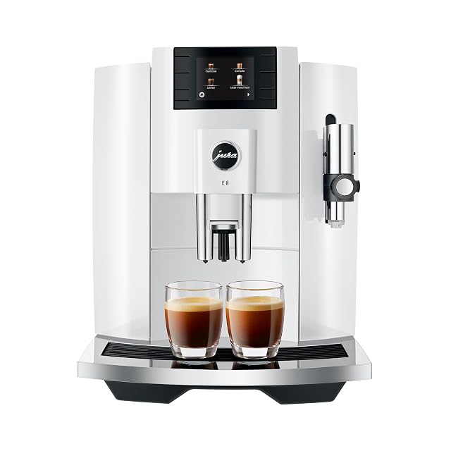 JURA E8 automatic bean-to-cup coffee machine