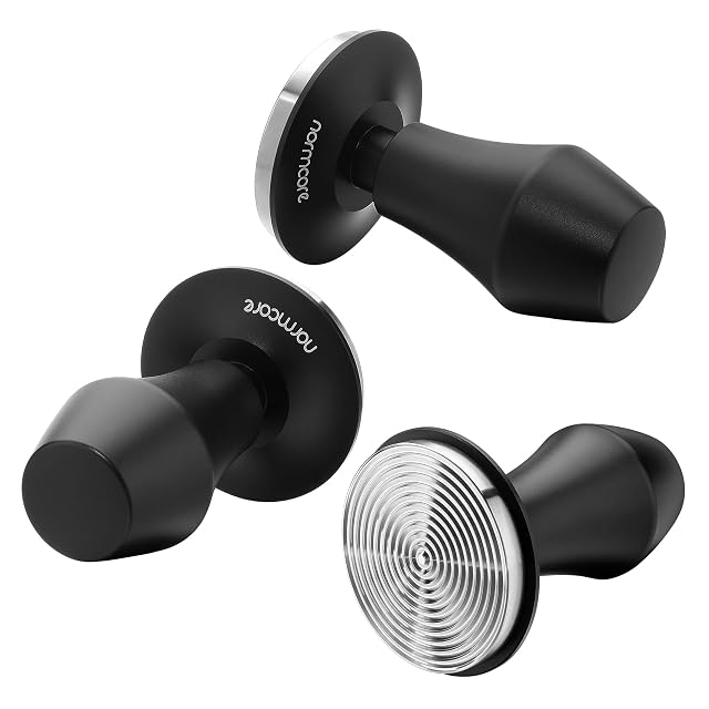 Normcore 58.5 mm spring-loaded coffee tamper